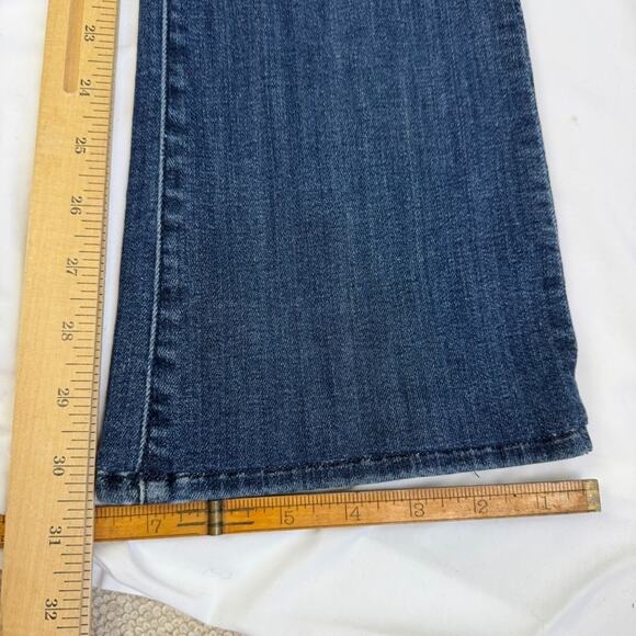 MOTHER The Outsider in Heaven Texas 24 Bootcut Blue Jeans Narrow Flare - Picture 7 of 12